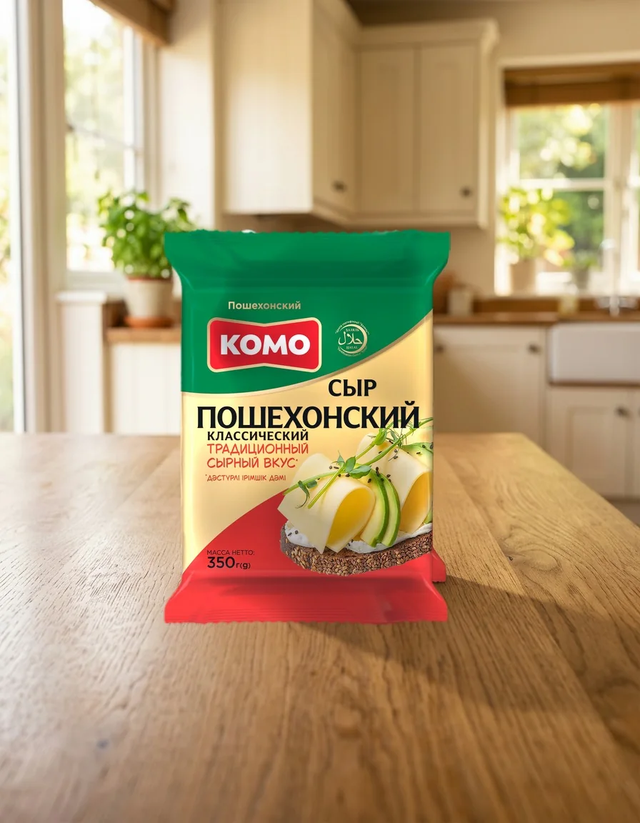Упаковка: Сыр Пошехонский классический, 350 г